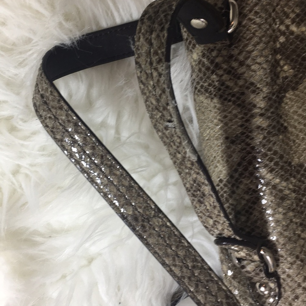 Coach bag python leather animal print purse - Picture 2 of 8